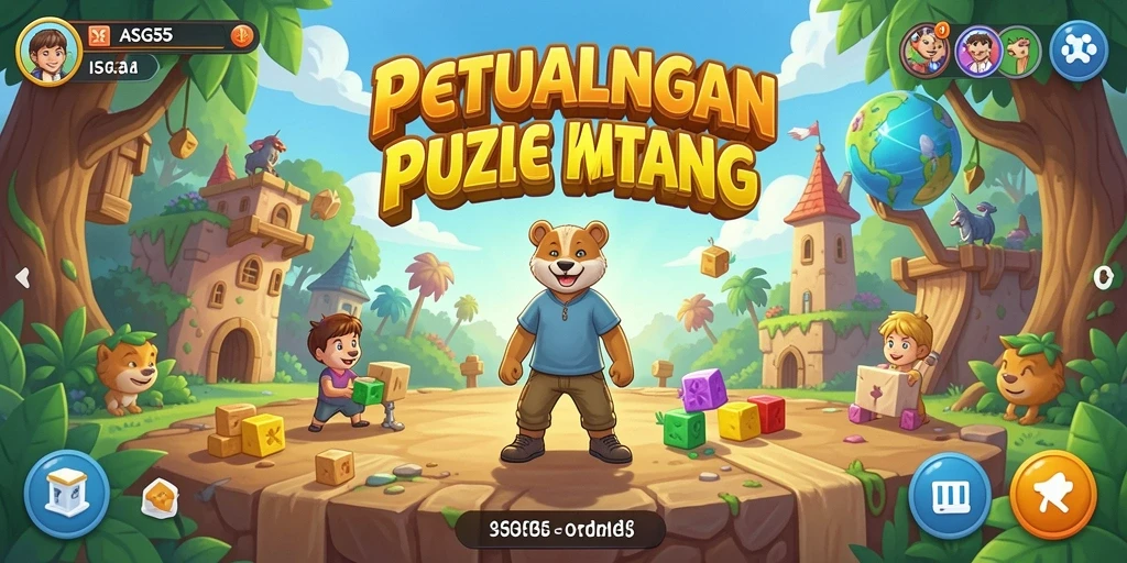 Gameplay ASG55 dengan berbagai teka-teki yang seru dan menantang.