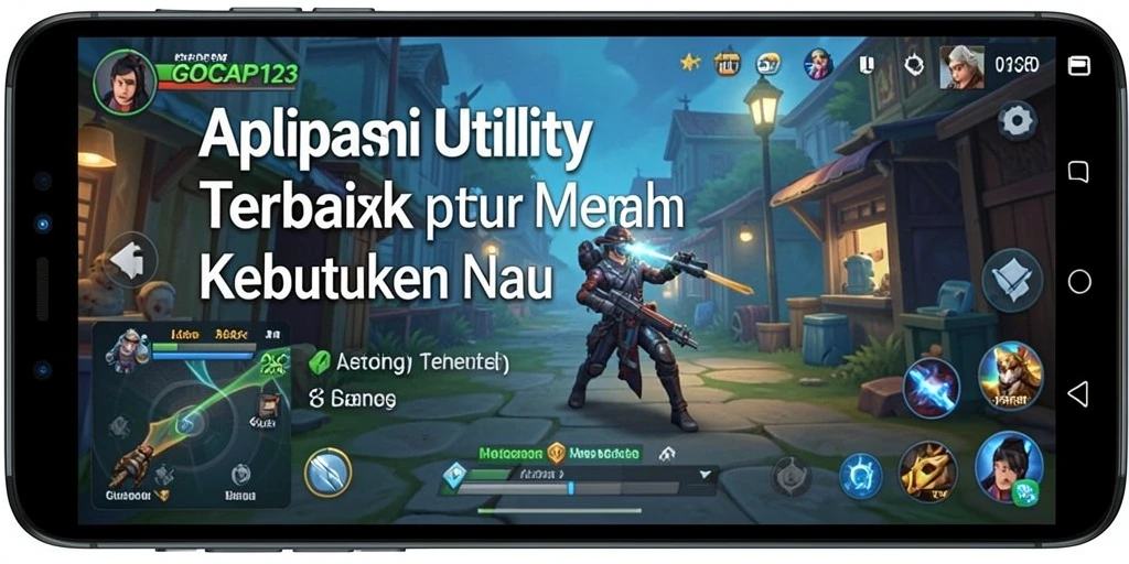 Screenshot GOCAP123 menunjukkan antarmuka pengguna yang intuitif dan fitur-fitur canggih.