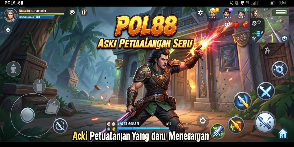 Tampilan gameplay mendebarkan di POL88 dengan aksi yang penuh tantangan.