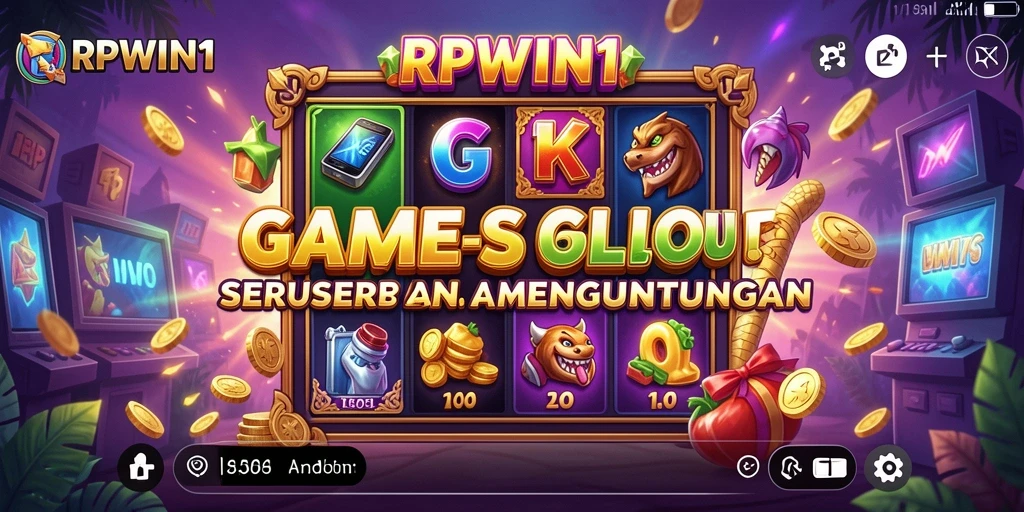 Screenshot gameplay RPWIN1 menampilkan serunya bermain slot dengan fitur menarik.