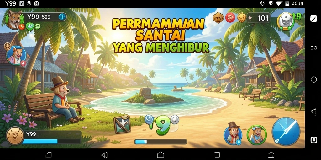 Tangkapan layar Y89 yang menunjukkan gameplay menarik dan seru.